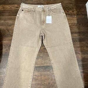 Kancan Khaki Wide Leg